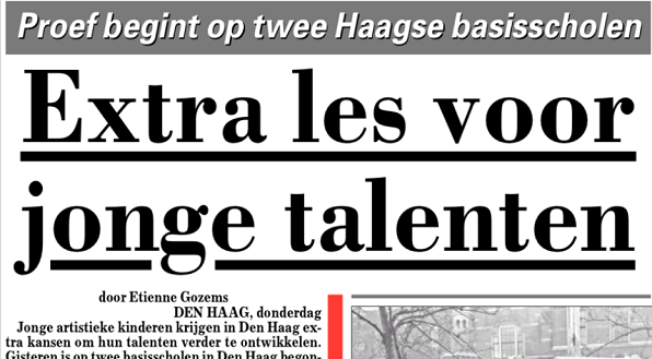 telegraaf klein